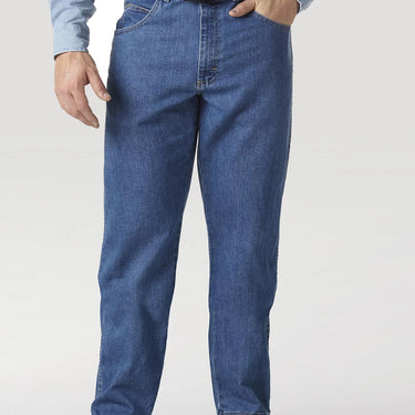 Wrangler Relaxed Stretch Flex Denim Jeans (Stonewashed) Size 46X30