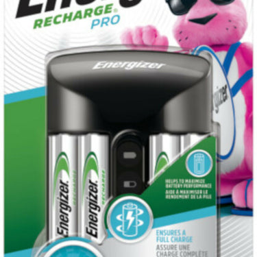 Energizer 4 Battery Black Battery Charger