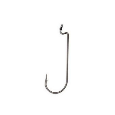 VMC WM Worm Hooks #1/0 6-Pack (Black Nickel)
