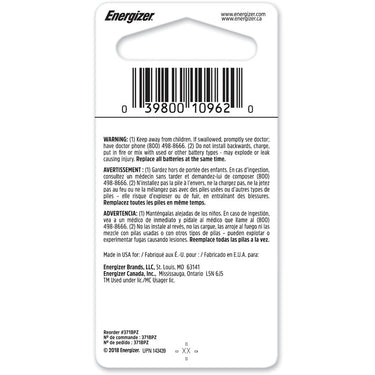 Energizer Silver Oxide 370/371 1.55 V 0.03 mAh Electronic/Watch Battery 1 pk