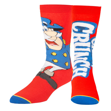Odd Sox Cap'n Crunch Split Men's Crew Socks Size L