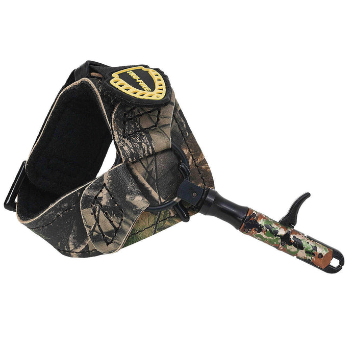 Tru-Fire Edge Buckle Foldback Bow Release w/ Buckle Wrist Strap Camo