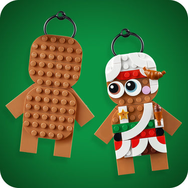 LEGO® Gingerbread Ornaments