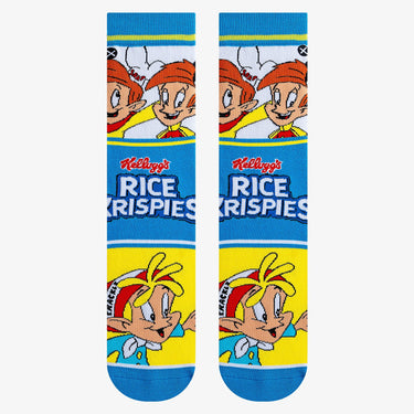Odd Sox Rice Krispies Mash-Up Men's Crew Socks Size L