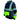 SS360º Stealth Topo Type-O Enhanced Visibility Reflective Safety Hoodie (Black) Size M