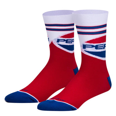 Odd Sox Pepsi Throwback Men's Crew Socks Size L