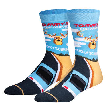 Odd Sox Tommy Boy The Movie Men's Crew Socks Size L