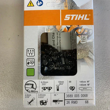 STIHL 3689 005 0068 26RM3 68E CHAIN LOOP