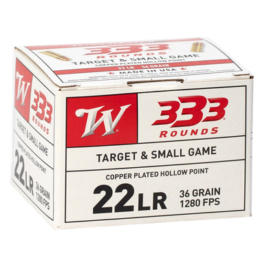 Winchester 22 Long Rifle HP Ammo 333rds