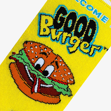Odd Sox Welcome To The Good Burger Men's Crew Socks Size L