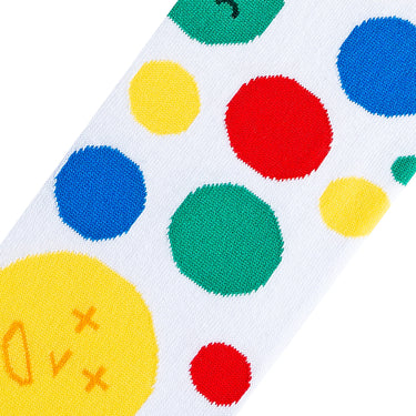 Odd Sox Twister Split Men's Crew Socks Size L