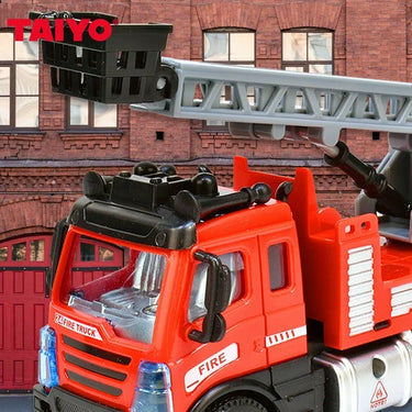 Taiyo RC Fire Truck - 2.4GHz Transmission Frequency, Full Function, Great Performance at Great Price, Great Starter R/C item for Younger Child, Ages 6+, Red