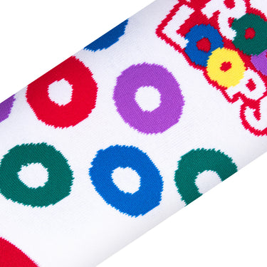 Odd Sox Froot Loops Flavors Women's Crew Socks Size M