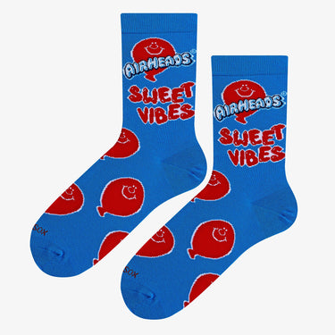 Odd Sox Airheads Sweet Vibes Blue Men's Crew Socks Size L