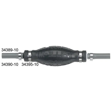 Moeller Universal Fuel Line Assembly - 3/8" Hose, 12 ft Long