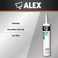 Load image into Gallery viewer, DAP Alex White Acrylic Latex Painter&#39;s Caulk 10.1 oz
