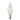 Feit CA10 (Flame Tip) E12 (Candelabra) LED Bulb Soft White 40 Watt Equivalence 2 pk