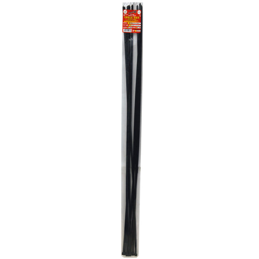Tool City 48 in. L Black Cable Tie 10 pk
