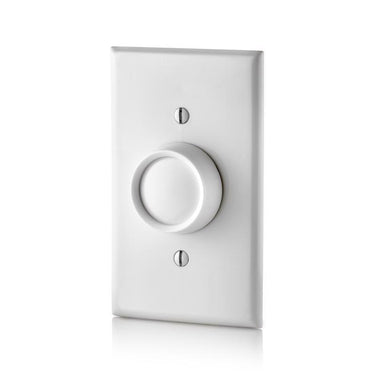 Leviton Trimatron Light Almond & White 600 W Rotary Dimmer Knob 1 pk