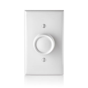 Leviton Trimatron Light Almond & White 600 W Rotary Dimmer Knob 1 pk