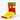 Odd Sox Skittles Women's Crew Socks Size M