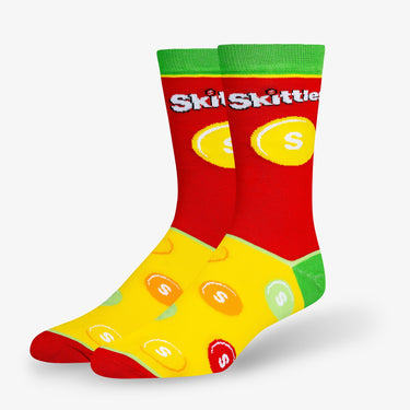 Odd Sox Skittles Women's Crew Socks Size M