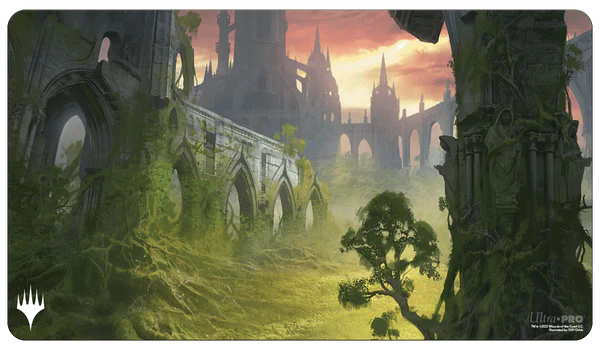 Ravnica Remastered Gruul Clans Stomping Ground Standard Gaming Playmat for Magic: The Gathering