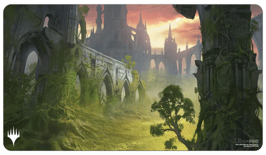 Ravnica Remastered Gruul Clans Stomping Ground Standard Gaming Playmat for Magic: The Gathering