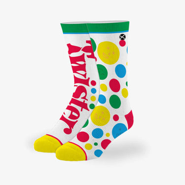 Odd Sox Twister Split Men's Crew Socks Size L