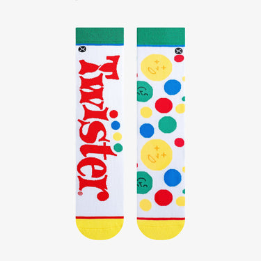 Odd Sox Twister Split Men's Crew Socks Size L