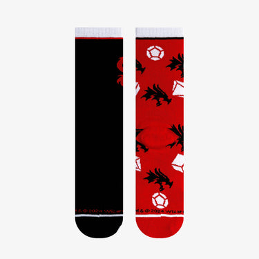 Odd Sox Dungeons & Dragons Split Men's Crew Socks Size L