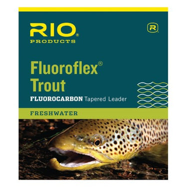 Rio Fluoroflex 2X Trout Leader 5# 9'