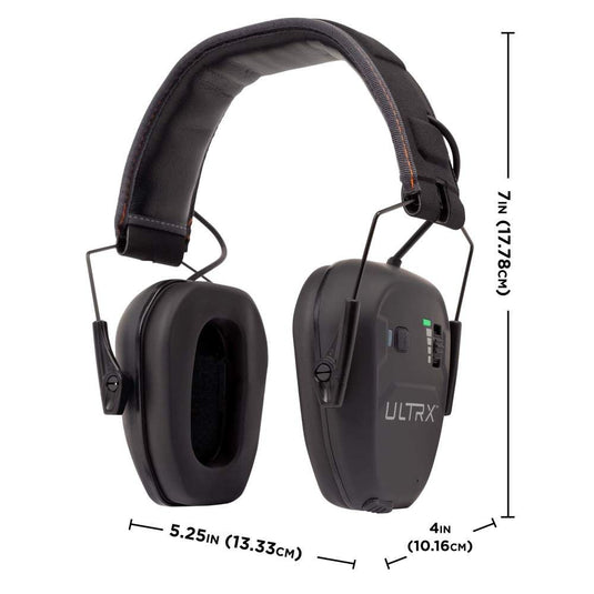 Allen ULTRX Bionic Bluetooth Passive Earmuff - Midnight Gray