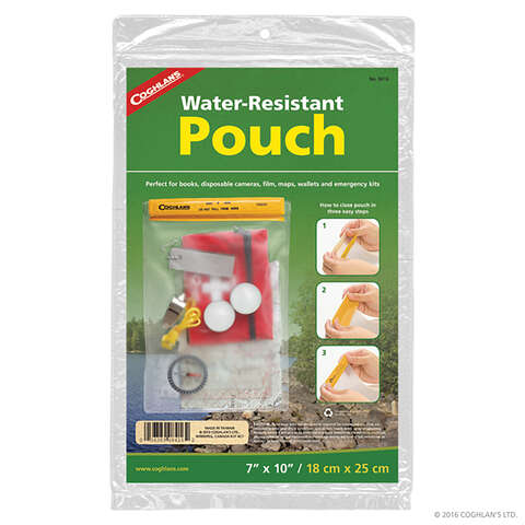 Coghlan's Water-Resistant Pouch, 7 x 10-Inch