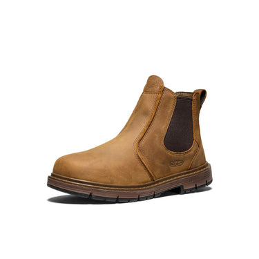Keen Men's San Jose Chelsea 90° Heel Boot (Soft Toe) Belgian/Gun 13EE