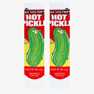 Odd Sox Van Holten's Hot Pickle Men's Crew Socks Size L
