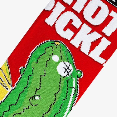 Odd Sox Van Holten's Hot Pickle Men's Crew Socks Size L