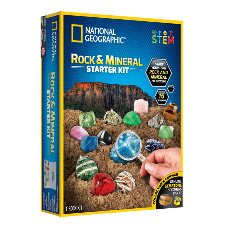 Napa Rocks Kit National Geographic Rock & Mineral Starter Kit – The General Store Spokane