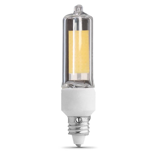 Feit T4 E11 LED Bulb Warm White 50 Watt Equivalence 1 pk