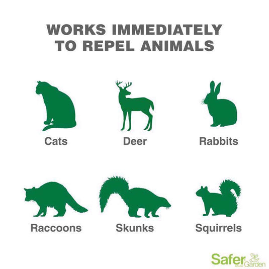 Safer Brand Critter Ridder Animal Repellent Spray For Most Animal Types 24 oz