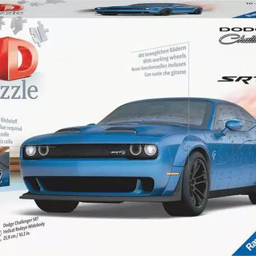 3D Puzzle Car Dodge Challenger SRT® Hellcat Redeye Widebody - 108 Pieces