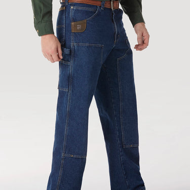 Wrangler Men's Riggs Utility Jeans (Antique Indigo) Size 36X34