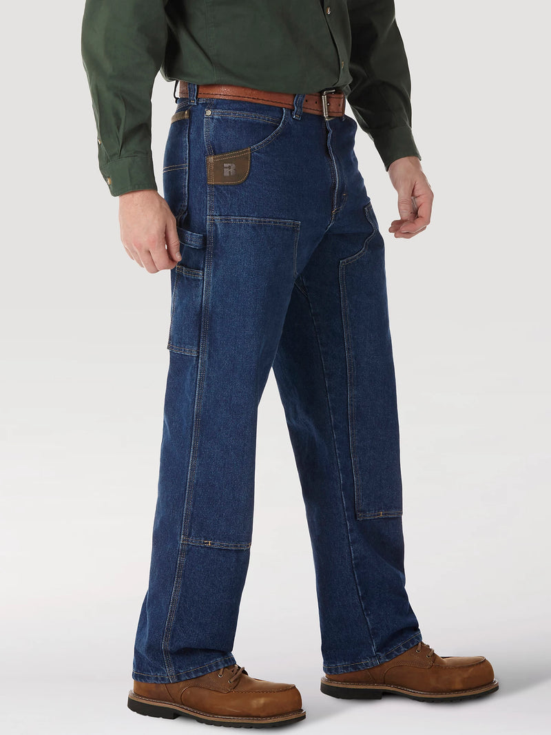 Load image into Gallery viewer, Men&#39;s 44X32 Wrangler Riggs Utility Jeans - Antique Indigo
