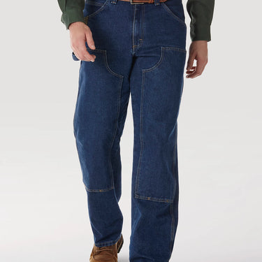 Wrangler Men's Riggs Utility Jeans (Antique Indigo) Size 36X34