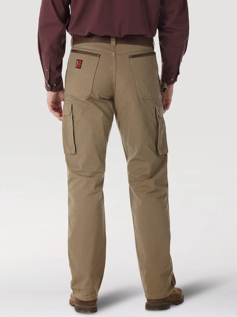 Load image into Gallery viewer, WRANGLER® RIGGS WORKWEAR® RIPSTOP RANGER CARGO PANT IN BARK SIZE 38X32
