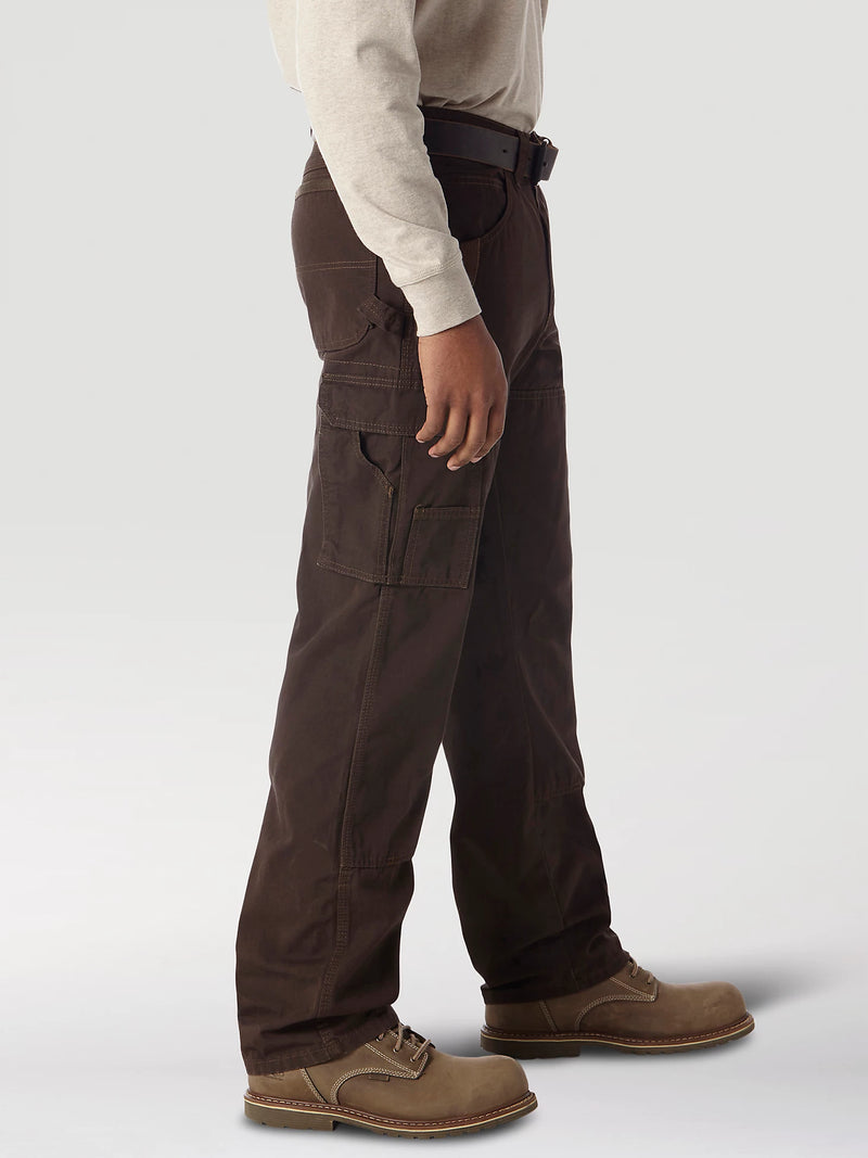Load image into Gallery viewer, WRANGLER® RIGGS WORKWEAR® RIPSTOP RANGER CARGO PANT IN DARK BROWN SIZE 38X32
