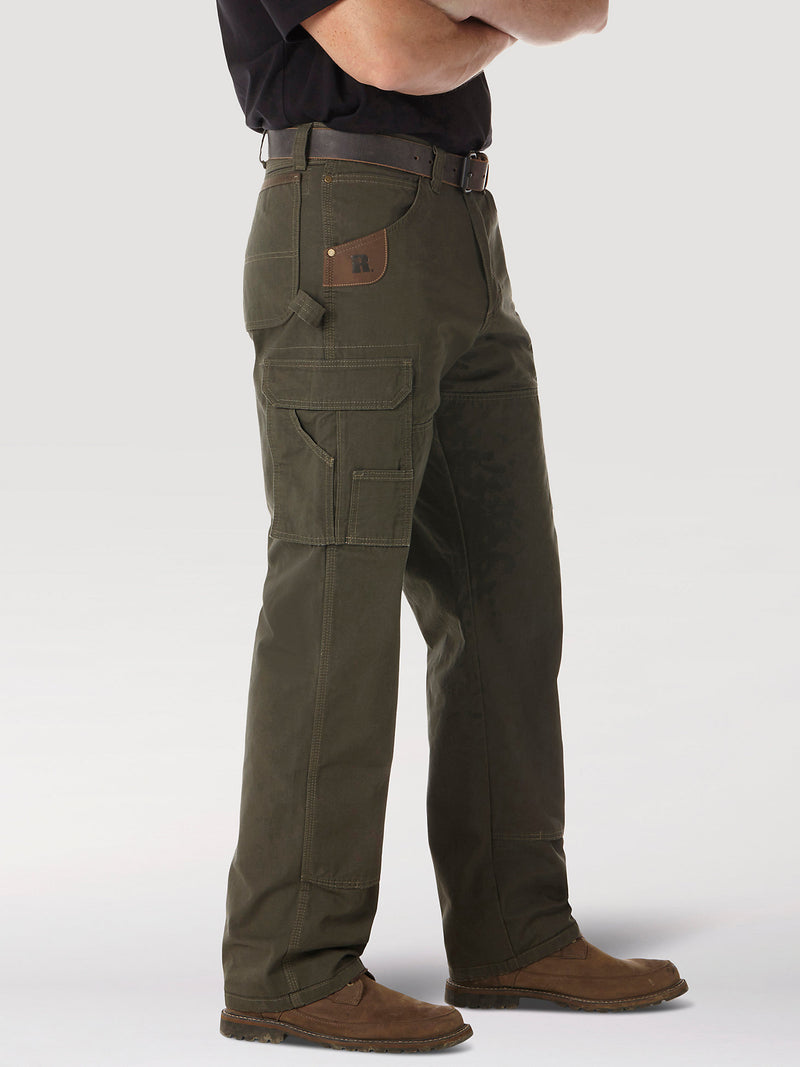Load image into Gallery viewer, WRANGLER® RIGGS WORKWEAR® RIPSTOP RANGER CARGO PANT IN LODEN SIZE 38X32
