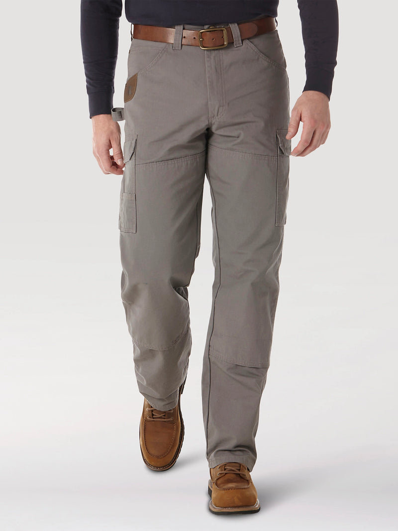 Load image into Gallery viewer, WRANGLER® RIGGS WORKWEAR® RIPSTOP RANGER CARGO PANT IN SLATE SIZE 35X30
