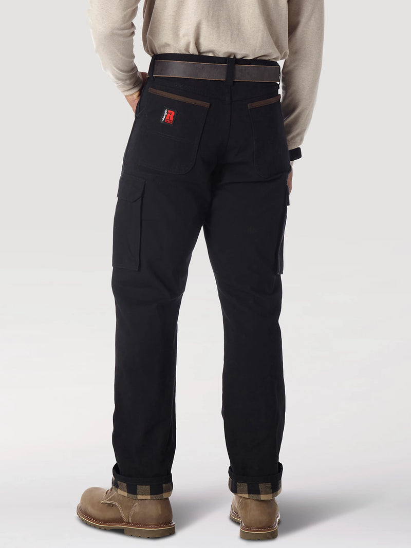 Load image into Gallery viewer, WRANGLER RIGGS WORKWEAR® LINED RIPSTOP RANGER PANT IN BLACK SIZE 38X32
