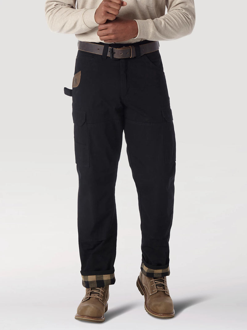 Load image into Gallery viewer, Wrangler Mens 38X30Riggs Workwear Ripstop Ranger Pants - Black
